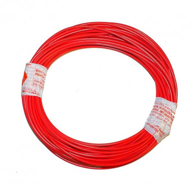 Red cable for lanyard reel (price per meter)
